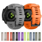 Силиконовый ремешок для часов Garmin Instinct Смарт-часы с заменой ремешка, 22 мм