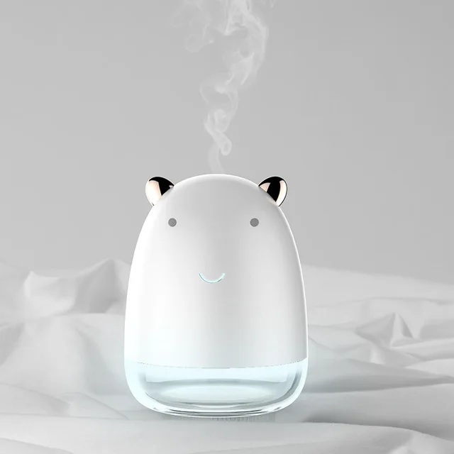 

Mini Portable Aroma Essential USB Air Diffuser Cute Bear HumidifierOil Diffuser Desktop Aromatherapy Mist Maker Air Purifier
