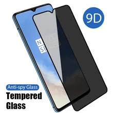 9D полное покрытие анти шпионское закаленное стекло для one plus 7 8T