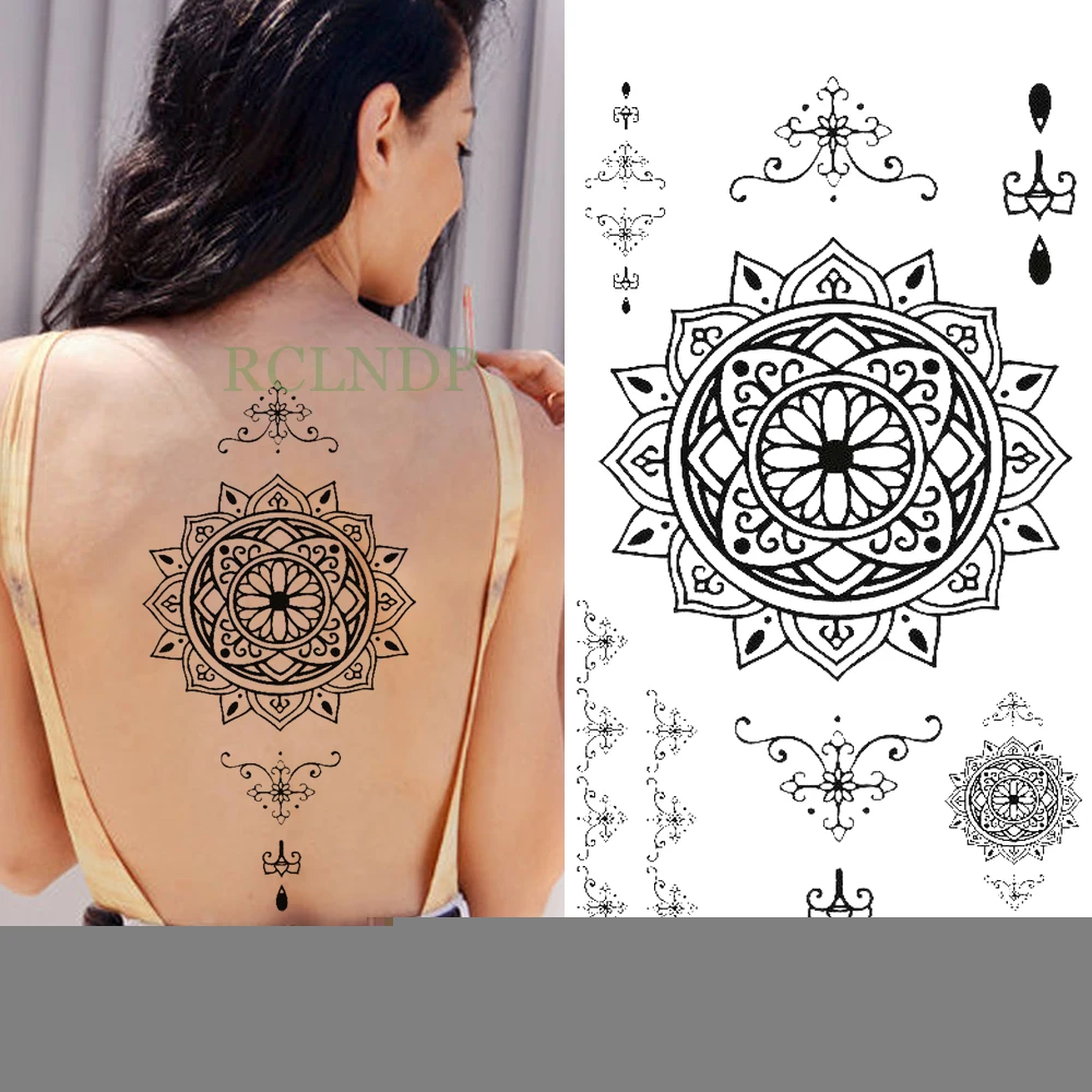 Водостойкая Временная тату наклейка сердце с крыльями на спине груди флэш