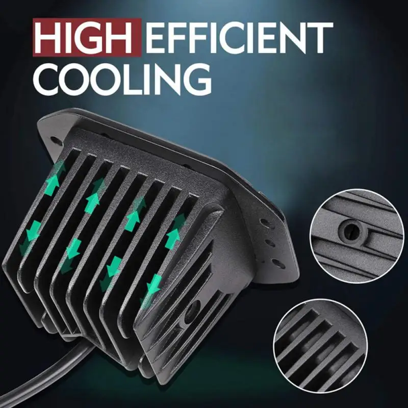 Светодиодный рабочий светильник 39 Вт для внедорожников грузовиков