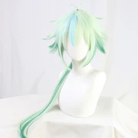 game genshin impact sucrose cosplay costume hair wig anime wig cap track
