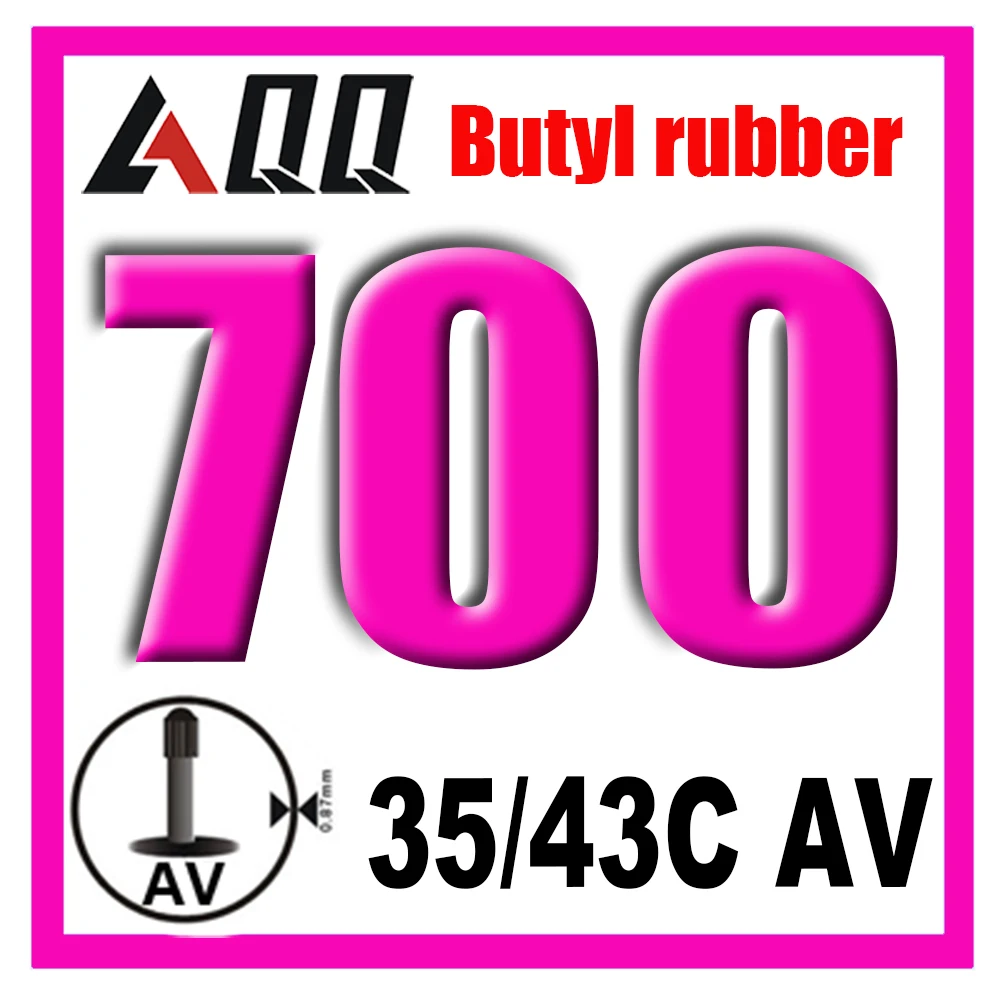 Велосипедная шина AQQ 700*18/23C 23/25C 28/32C 35/43C AV FV внутренняя трубка для дорожного