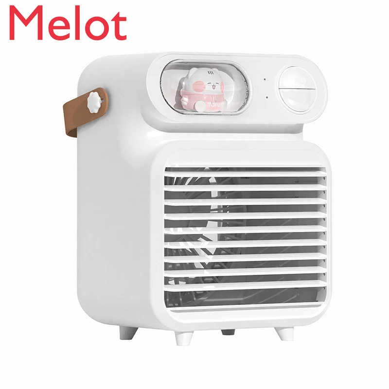 

Mini Mini Air Conditioning and Refrigeration Spray USB Small Fan Rechargeable Humidifier Portable Student Dormitory Desktop