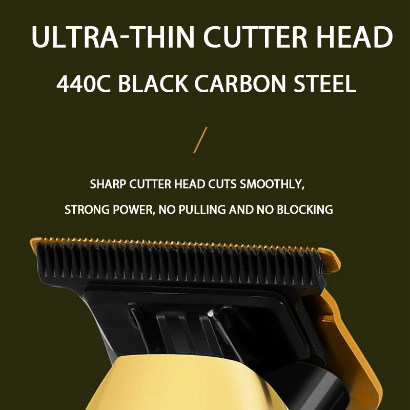 

Cordless Outliner Hair Trimmer For Men Rechargeable Professional Beard Hair Trimmer Electric Hair Cutting Machine T Hair Styling