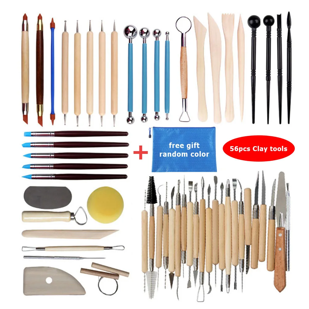 Набор инструментов для глины комбинации комплекты Diy Пластилин глиняная