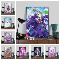 modular pictures cartoon characters canvas painting girl wall art posters print modern for living room home decor no framework