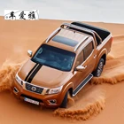 Виниловая наклейка в полоску акулы для NAVARA NP300