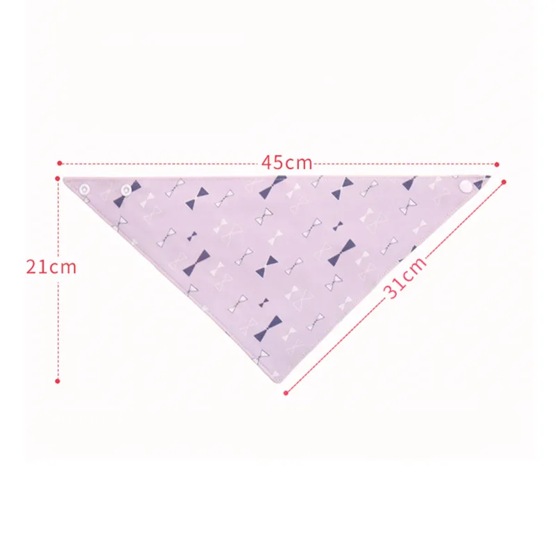 5 шт./3 шт./лот детские нагрудники бандана нагрудник слюнявчик ткань с принтом