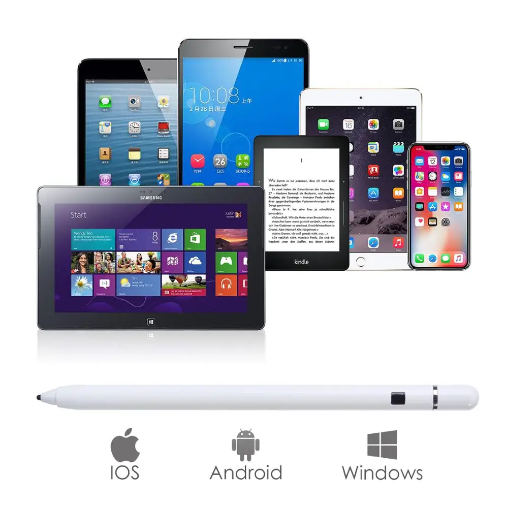 Высокоточный активный стилус для iPad Pro 11 12,9 9,7 Air 3 Mini 5 для поверхности samsung huawei Tablet Phone совместимый