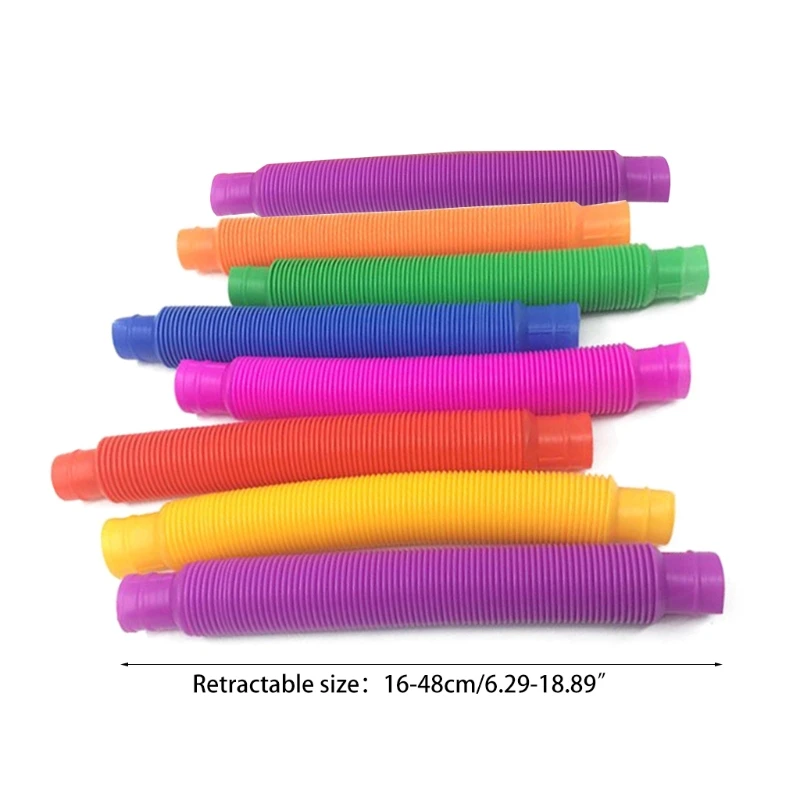 

Children's Sensory Toys, Decompression Toys, Extension Tubes, Random Colors P31B