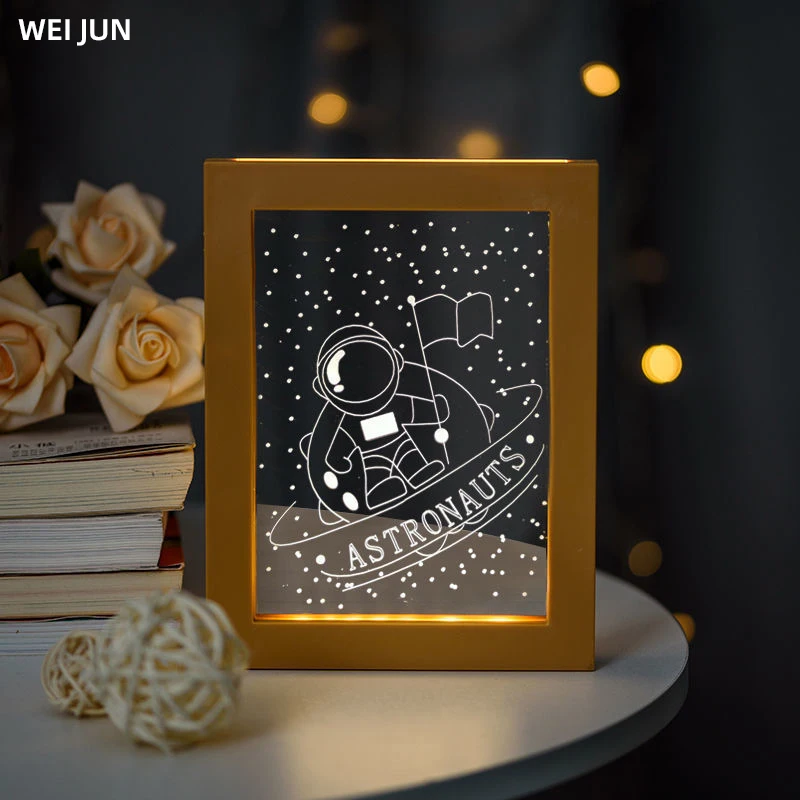 

LED Manga Night Light Plug in Lamps Children's Nightlight Child for Room Decoration Figure Lights USB Itachi Fairy Anime Gift 3D