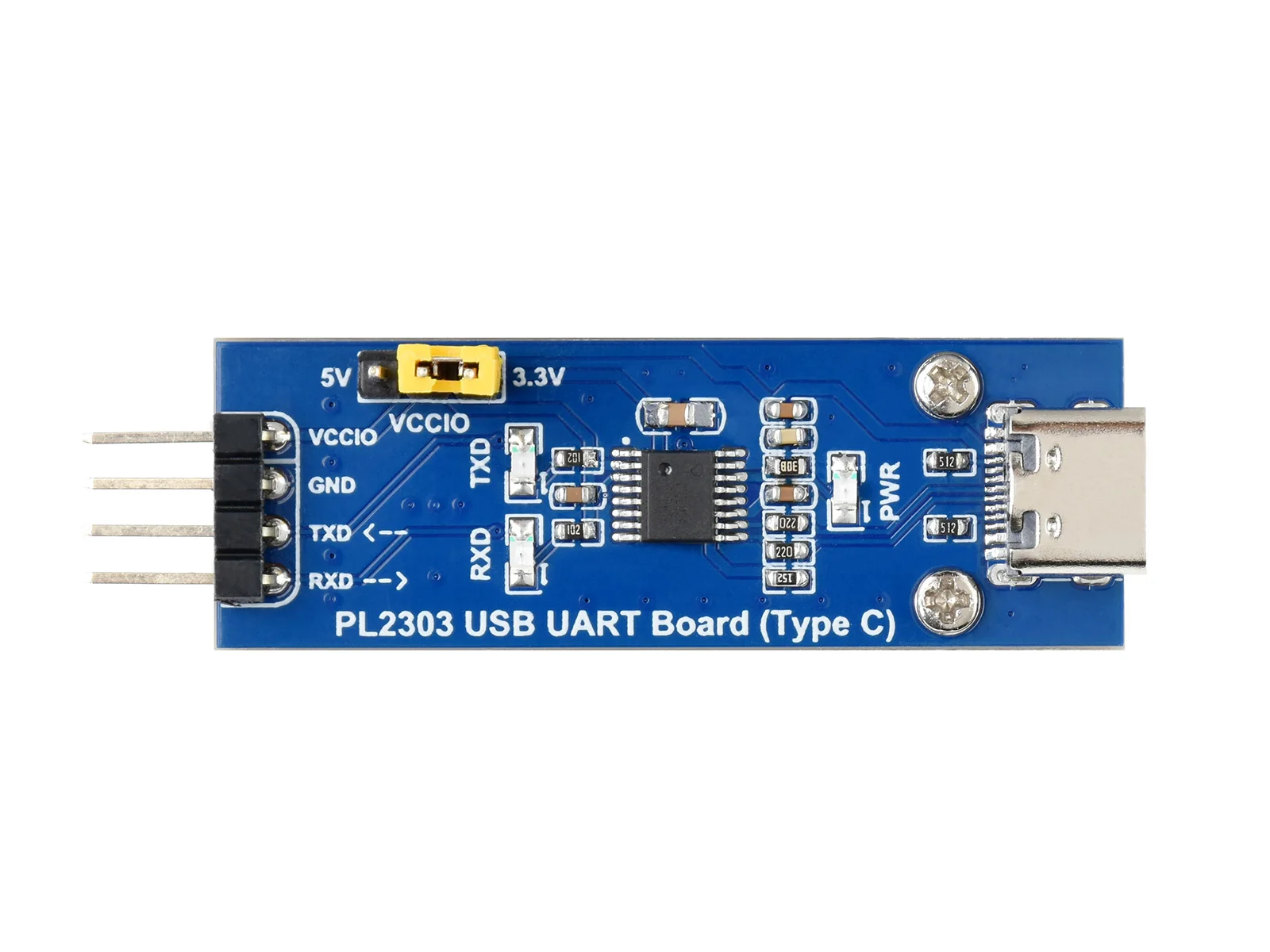 

Плата USB UART PL2303 (тип C), модуль связи USB-UART (TTL), фразъем, поддерживает windows XP/7/8/10/11/...
