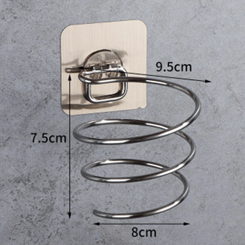 Многофункциональная полка для ванной комнаты держатель фена органайзер