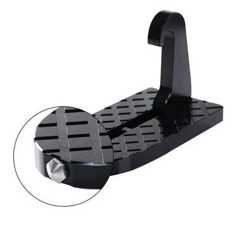 

Multifunction Foldable Car Roof Rack Step Car Door Step Universal Latch Hook Auxiliary Foot Pedal Aluminium Alloy Safety Hammer