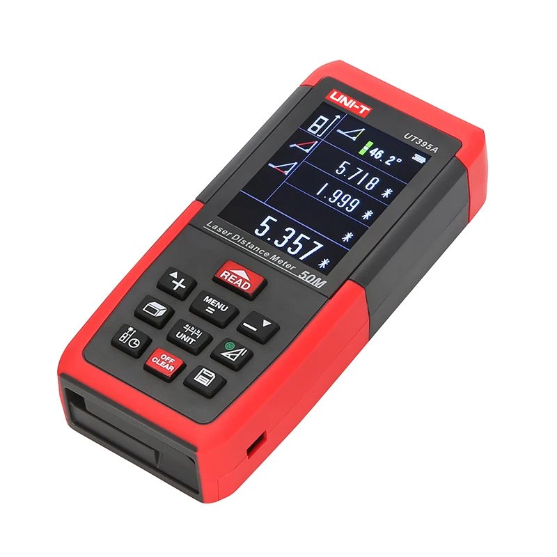 UNI-T лазерный дальномер с USB-интерфейсом 100 м 50 70 профессиональный цифровой
