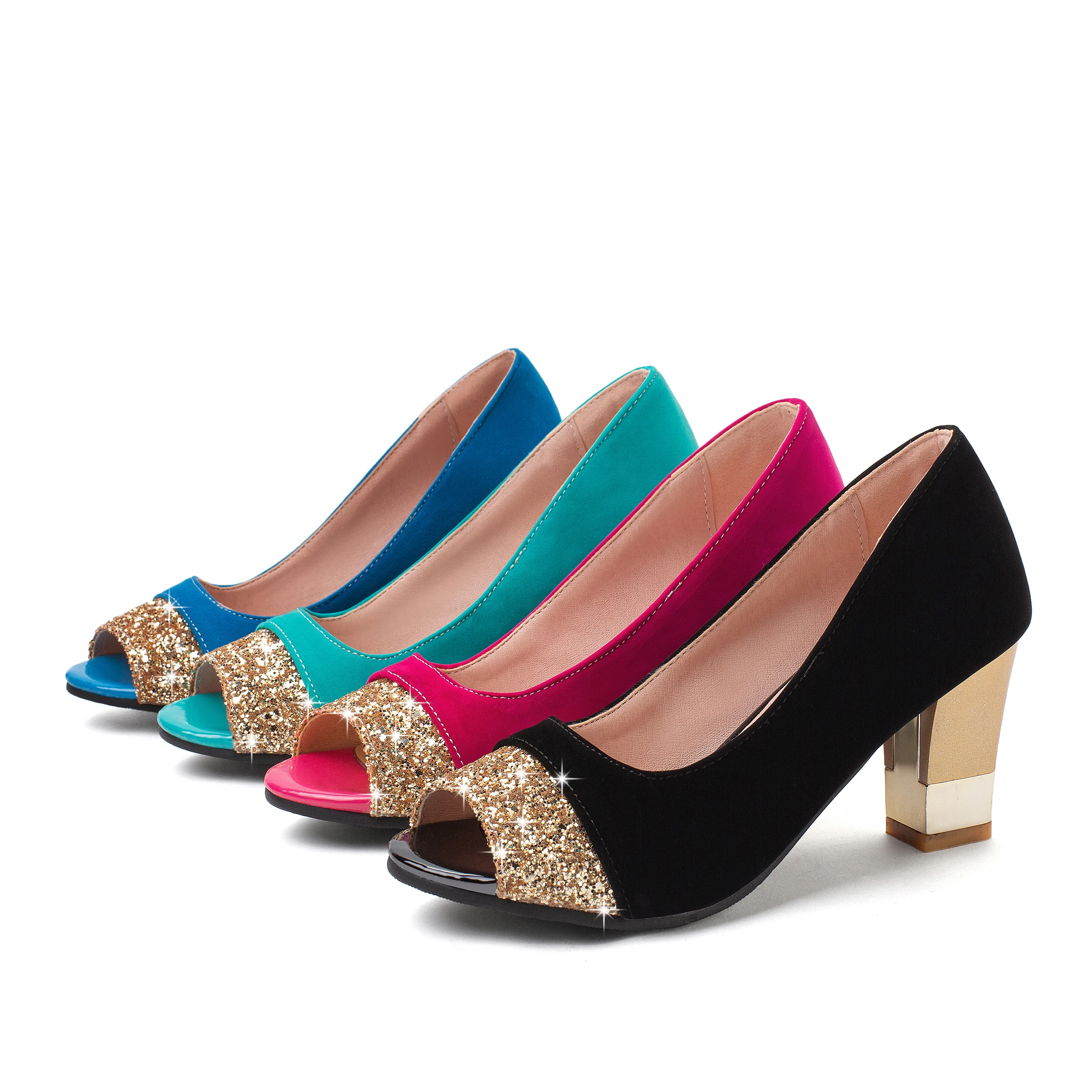 

Peep Toe High Heel Shoes Woman Pumps Wedding Party Shoes Women Shoes High Heels Ladies Shoes Small Big Size 33 - 43