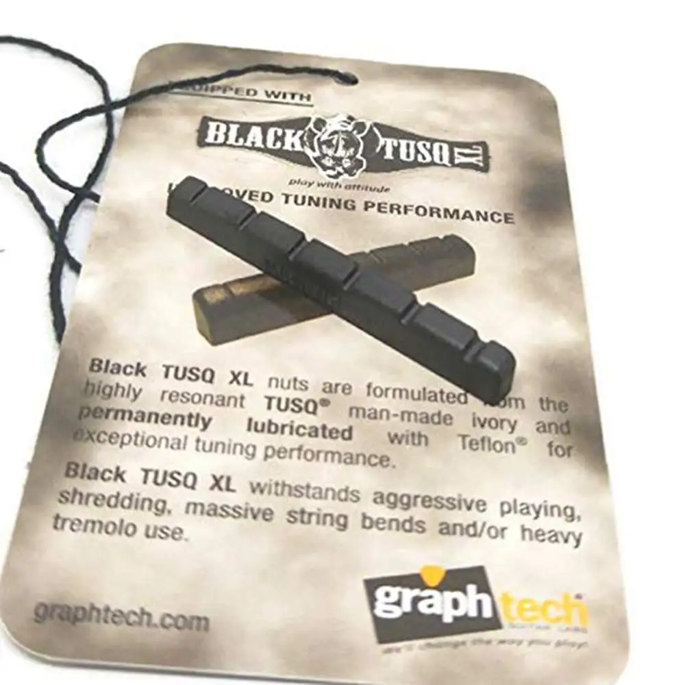 tusq mutter pt 5042 00 xl 42mm graph tech gitarre mutter pre schlitz flachen boden für fd strat elektrische gitarre schwarz keine worte free gl