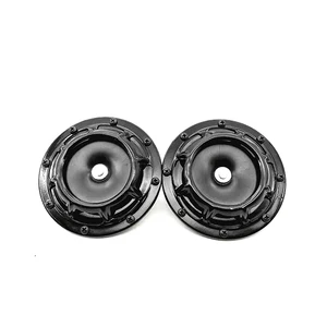 universal 12v 139db grille mount twin super tone electric car horn siren dual tone electric pump loud air horn free global shipping