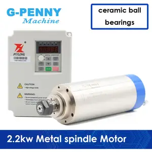 Профессиональный Металлический рабочий шпиндель 800 кВт шпиндель двигатель для железа, меди, стали Гц полюс = 4  Fuling VFD используется для металла, железа ..