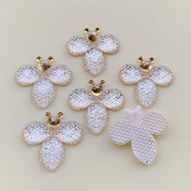 Стразы в форме пчелы прозрачные стразы с плоской задней частью Кристальные камни