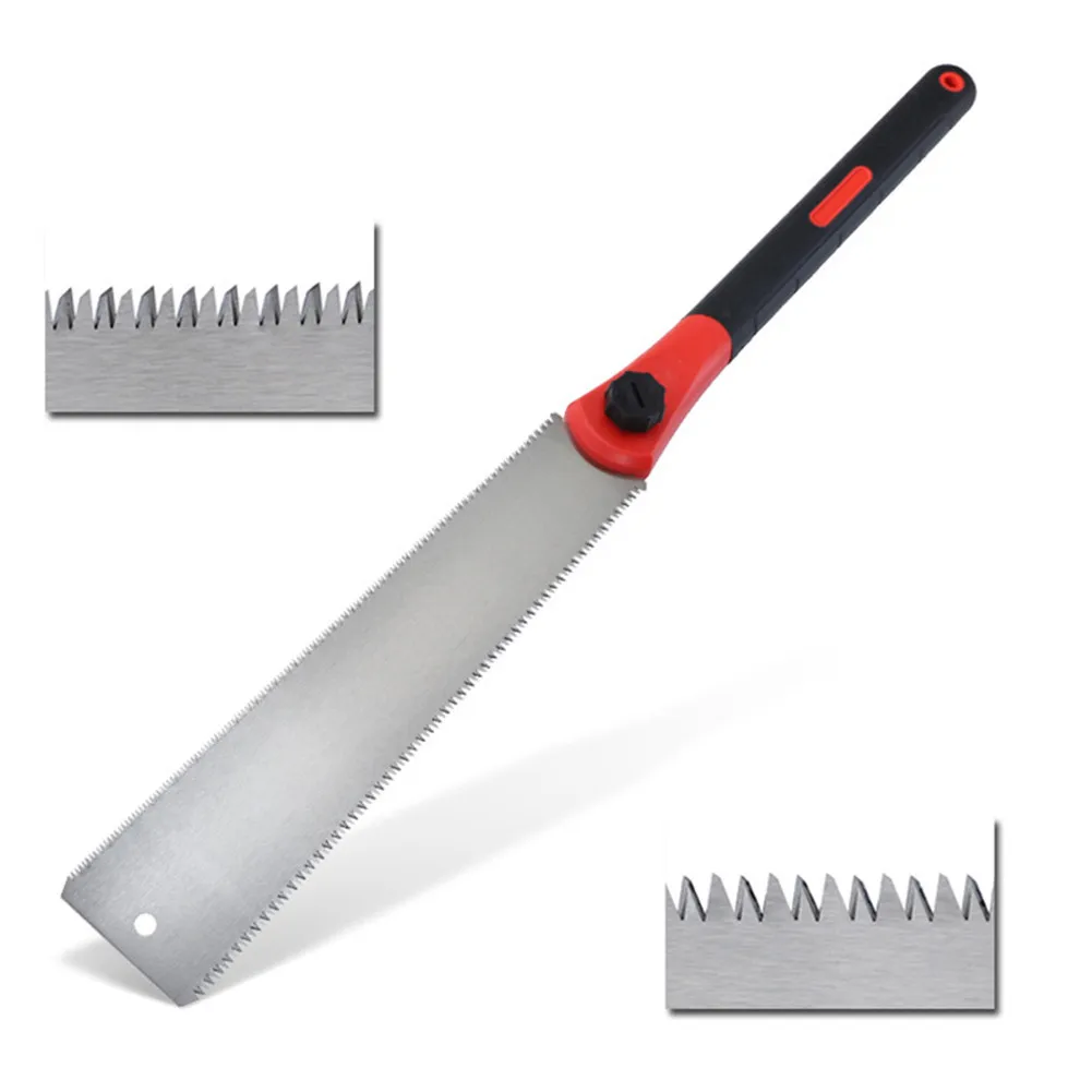 

SK5 Double Edge Saw Garden Carpenter Cutting TPR Handle Non-slip Grip Tools