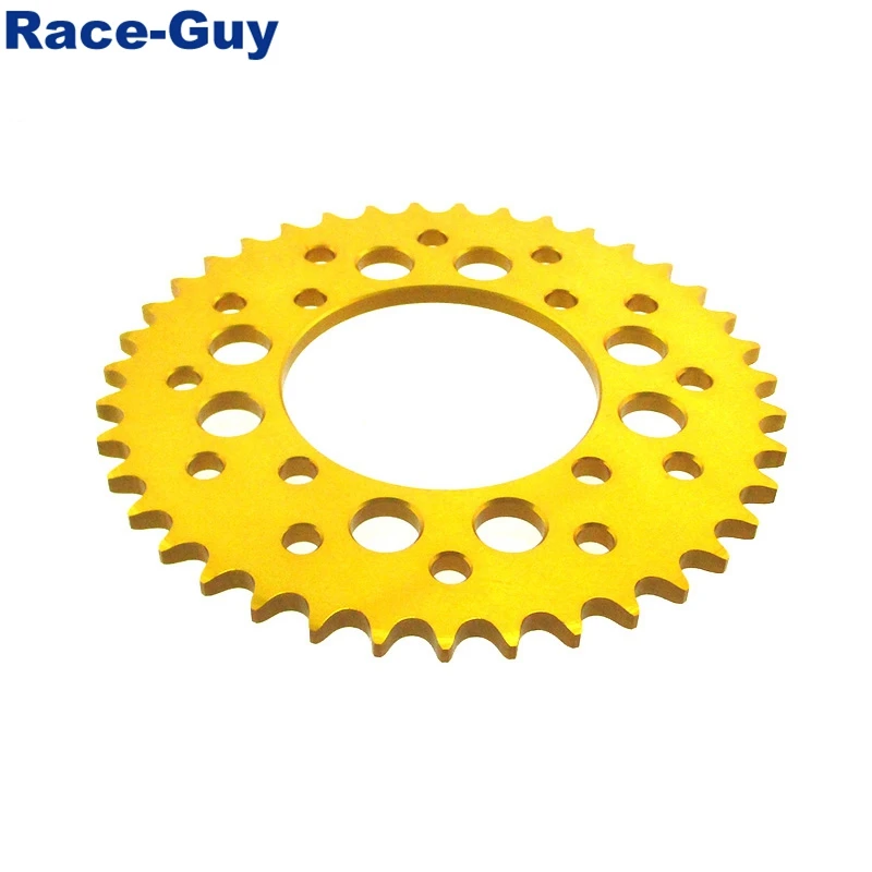 420/428 39 T/41 Т 76 мм Алюминий Заготовка Задняя звездочка для SDG колеса 50 70 90 110 125 140 150 160 170 180 190cc китайский велосипед внедорожник