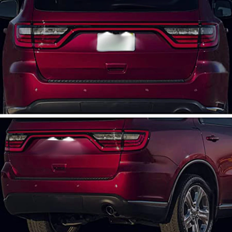 Автомобильный светодиодный номерной знак светильник лампы для Dodge Durango 2014
