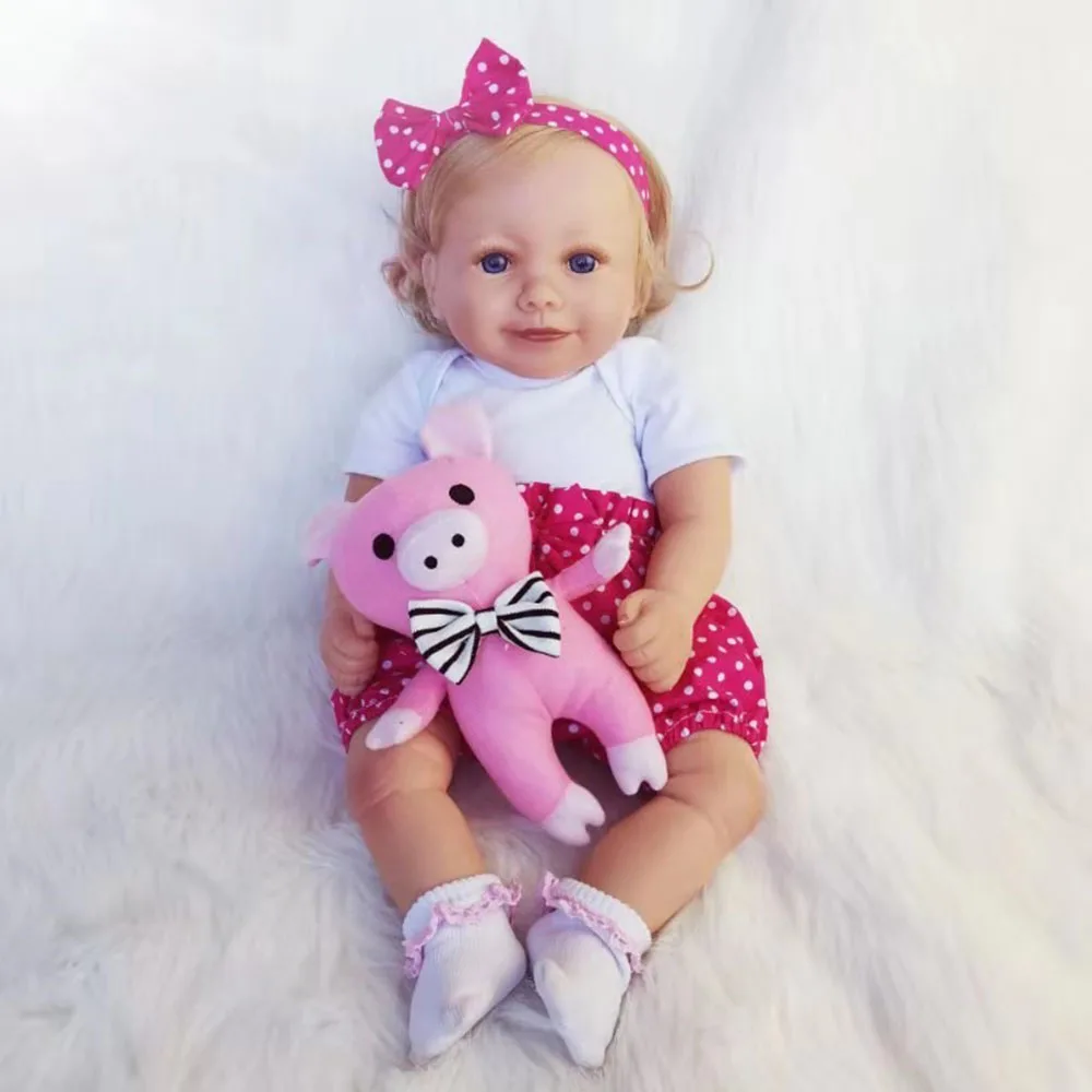 Кукла Мелинда Avani 45 см куклы Новорожденные мягкие силиконовые виниловые для