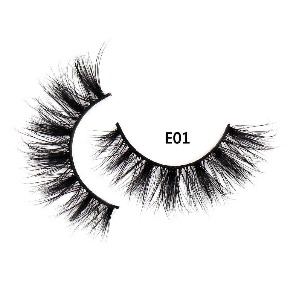 SOQOZ норковые ресницы накладные Роскошные ручной работы натуральные длинные