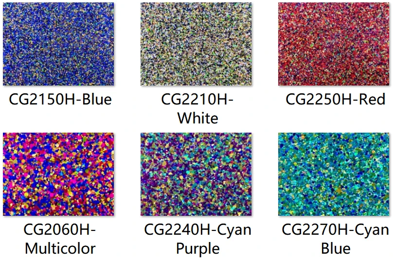 Акриловое волокно (PMMA) 2 сторонняя не сужающийся книзу массивный сверкающие