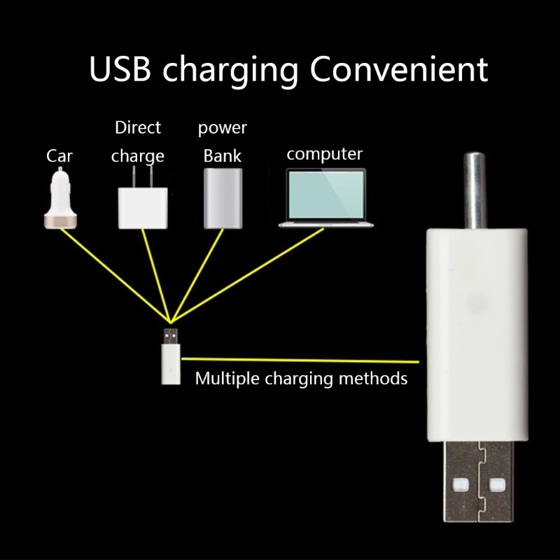 1 компл. Рыболовная плавающие батарейки электрическая зарядка от USB CR425