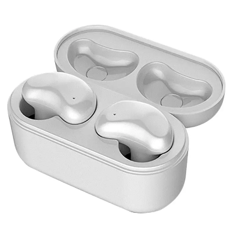 White Наушники REMAX, TWS-5, беспроводные Bluetooth наушники, близнецы, наушники с зарядной коробкой, Bluetooth 5,0, смарт-контакт, стерео - Цвет: White
