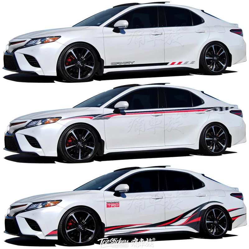 Для Toyota Camry Avalon 2019 наклейка на корпус автомобиля внешний декор Спортивная и