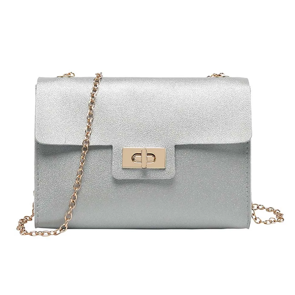

Fashion Chain Crossbody Casual Keys Shopping Multifunction Party Dating PU Leather Mobile Phone Daily Women Shoulder Bag