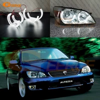 for toyota altezza sxe10 gita japan excellent ultra bright dtm m4 style led angel eyes halo rings car styling day light