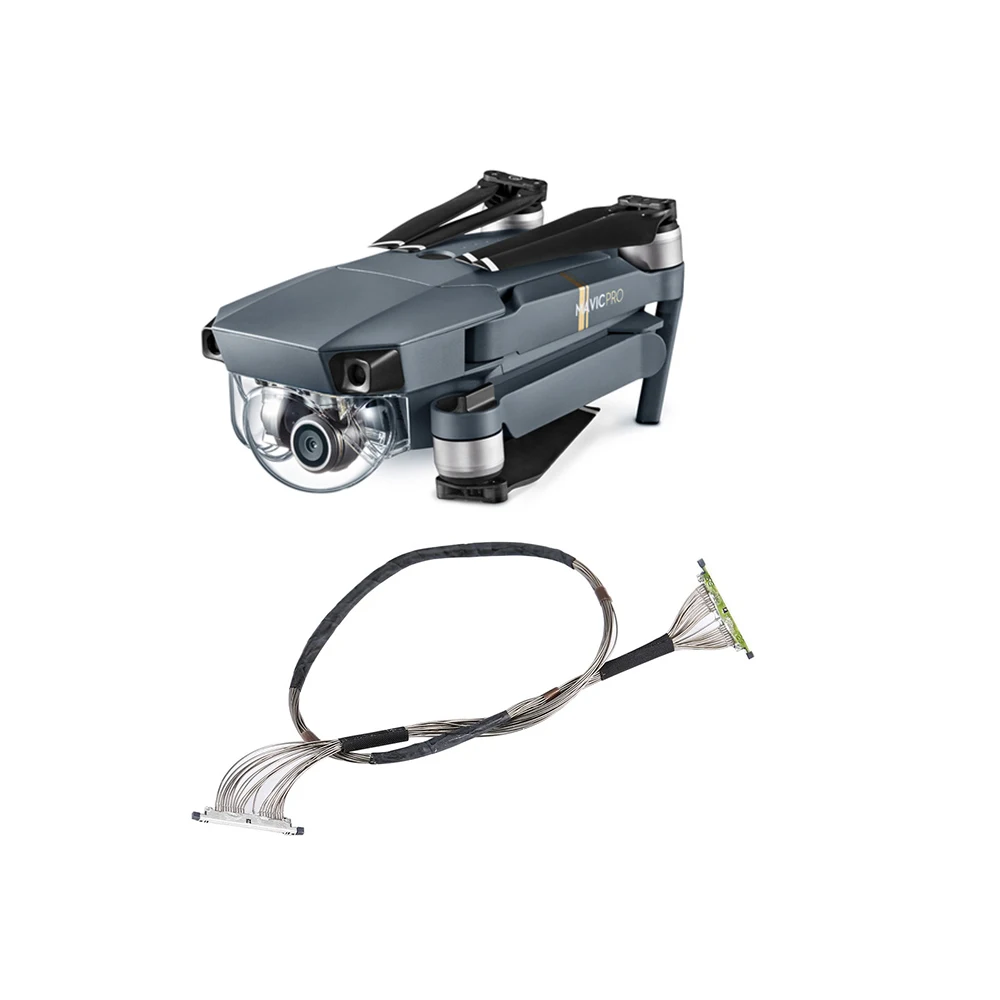 PTZ линия передачи сигнала кабель провода FPV видео гибкий кабель Замена для DJI Mavic Pro запасные части Дрон камера аксессуар