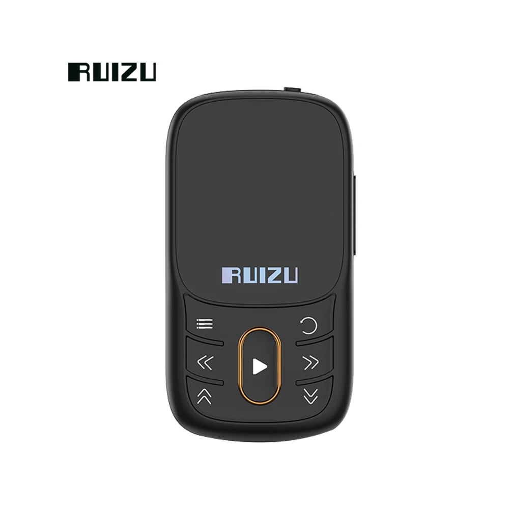 Mp3-плеер RUIZU X68 спортивный Bluetooth Hi-Fi музыкальный мини-плеер с зажимом поддержка