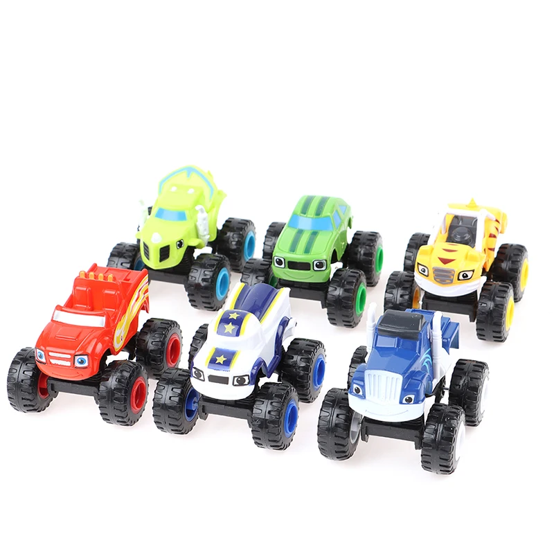 

1pcs Monstere Machines Car Toys Russian Miracle Crusher Truck Vehicles Figure Blazed Toys For Children Birthday Gifts Toys