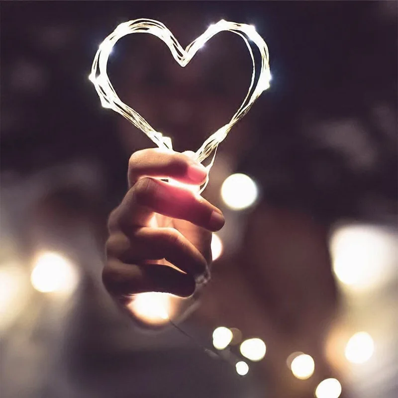 5 м 3 2 1 светодиодный светильник s Сказочный водонепроницаемый медный провод