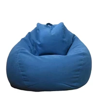 sofas cover puff sofa chairs without filler linen cloth lounger seat bean bag pouf puff couch tatami pouf salon puff