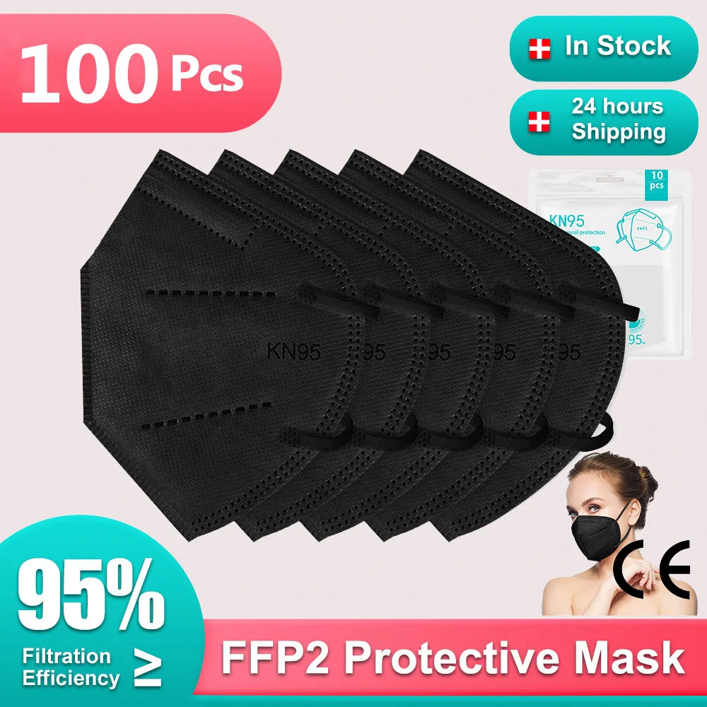 

ffp2 mascarillas negras Reusable face mask ffp2mask ce kn95 mascarilla fpp2 homologada ffpp2 black mask respirator masque ffp 2