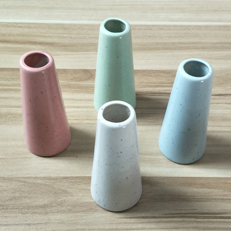 

Home Decor Nordic Minimalist Ceramic Abstract Vase living room desktop Creative Decorative Dried flowers Vase white Ornaments