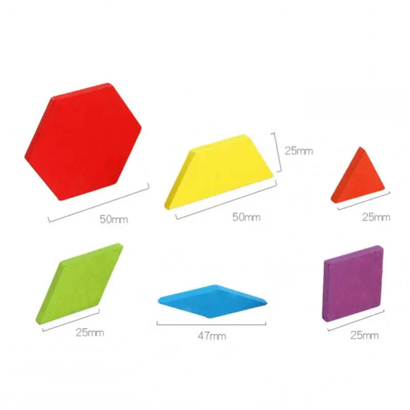 

155 PCS Puzzle Educational Toys for Children Creative Games Jigsaw Puzzle Learning Kids Developing Wooden Geometric Shape Toys