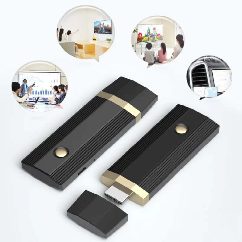 Беспроводной приемник дисплея WiFi HDMI совместимый проектор с зеркальным экраном