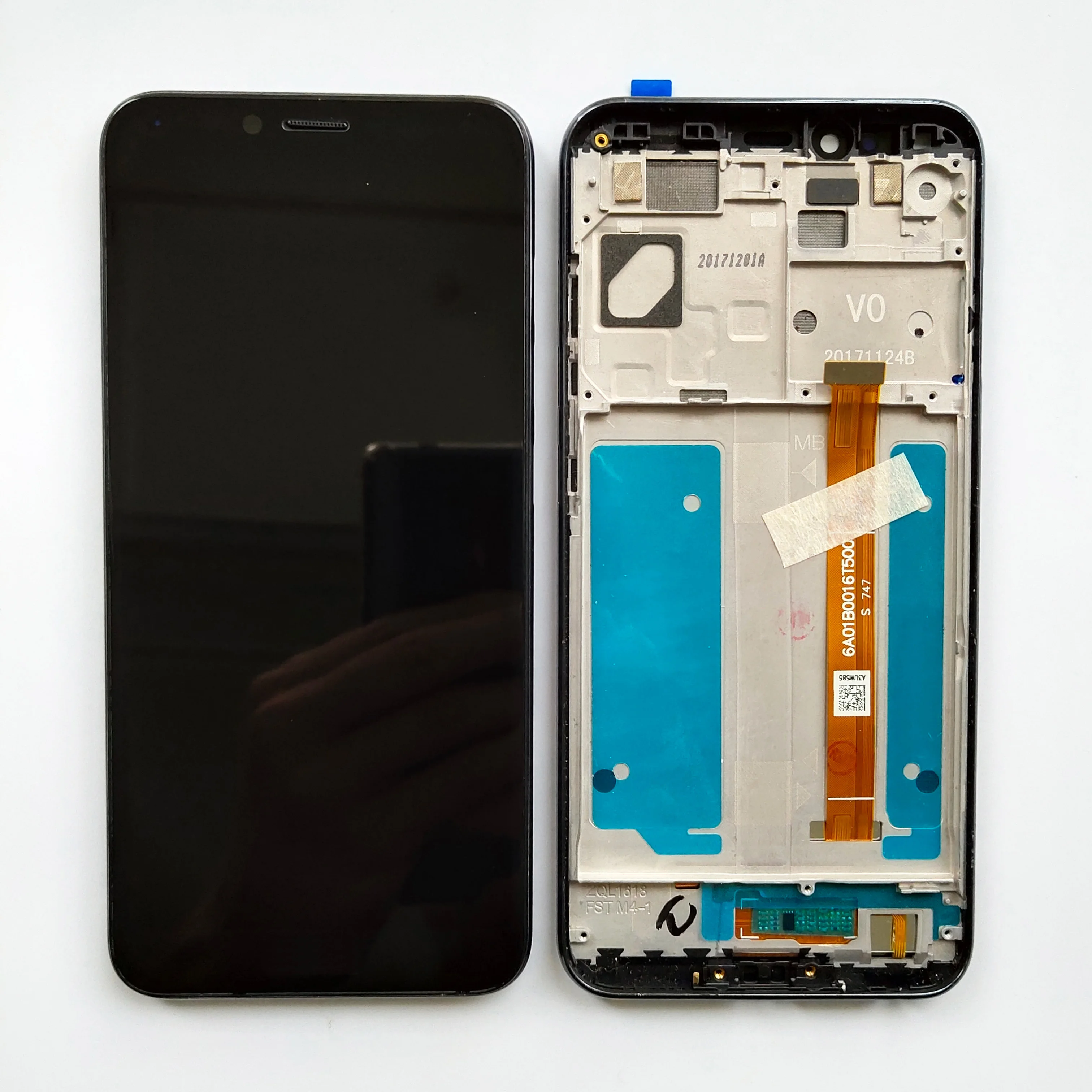Черный/белый 5 7 дюймов для GiONEE F6 F6L ЖК дисплей Дисплей кодирующий преобразователь