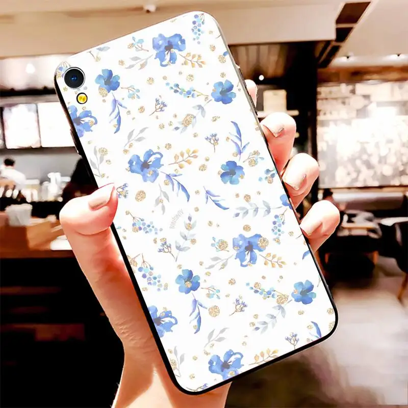 HPCHCJHM LOVECOM Ретро цветок DIY чехол для телефона с рисунком ЧЕХОЛ ДЛЯ Vivo Y91c Y17 Y51 Y67 Y55 Y93