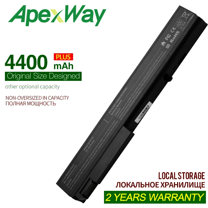 

ApexWay для hp батареи EliteBook 8530p 8530w 8540p 8540w 8730p 8730w 8740w 484788-001 HSTNN-LB60 HSTNN-OB60 HSTNN-XB60 KU533AA