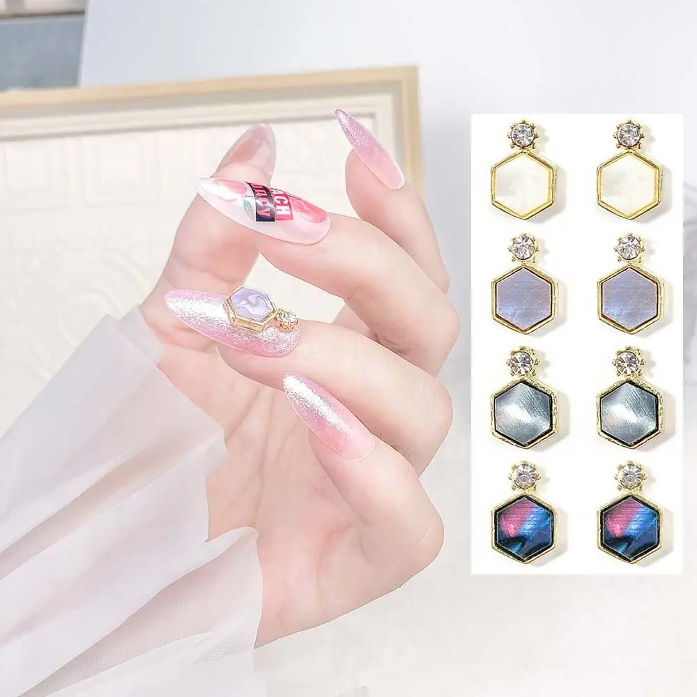 

Metal Fritillary Nail Art Jewelry Alloy Diamond Nail Decoration Symphony Shell Stone Super Flash Japanese