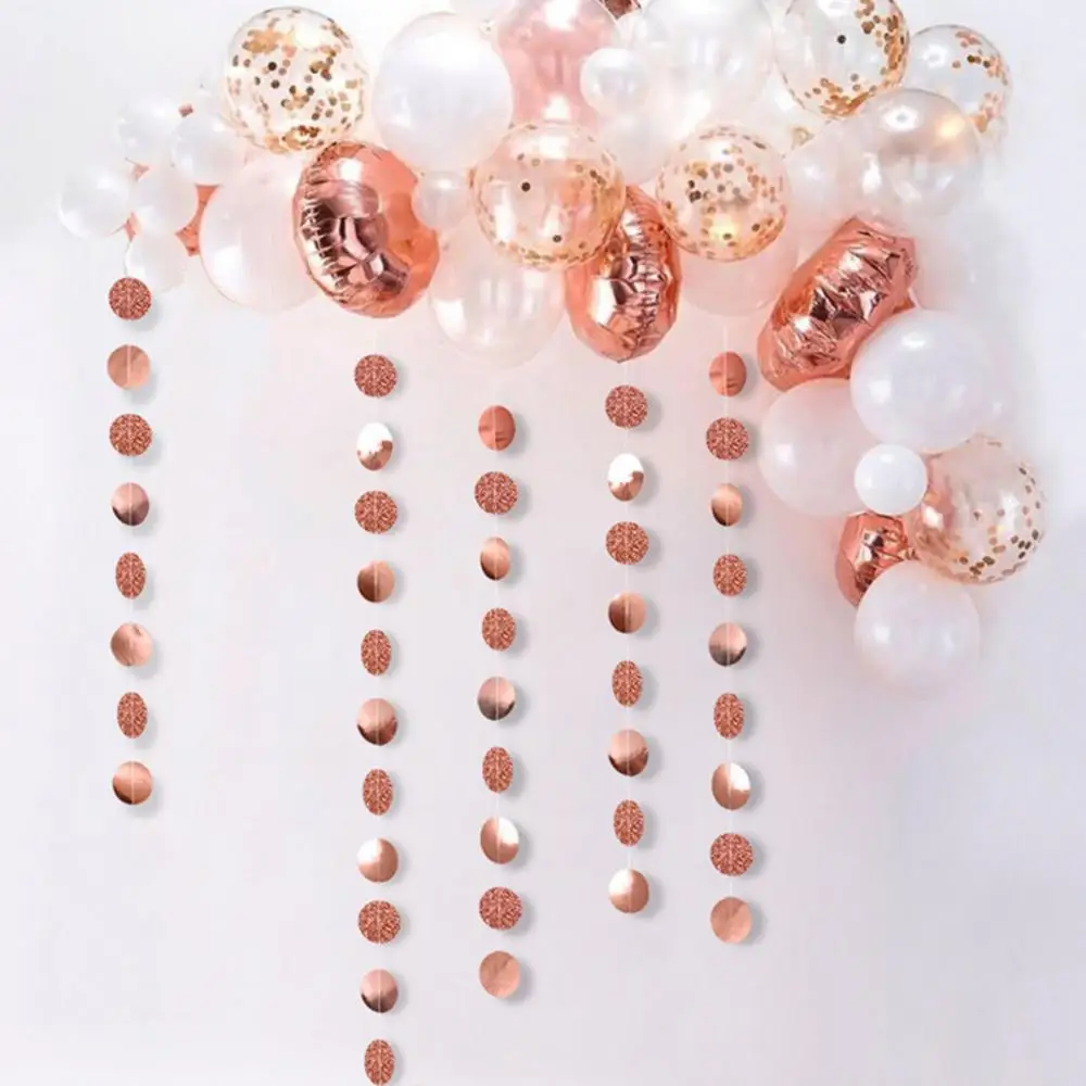 Мерцающая Снежинка из бумаги гирлянды подвесные украшения Рождественские для